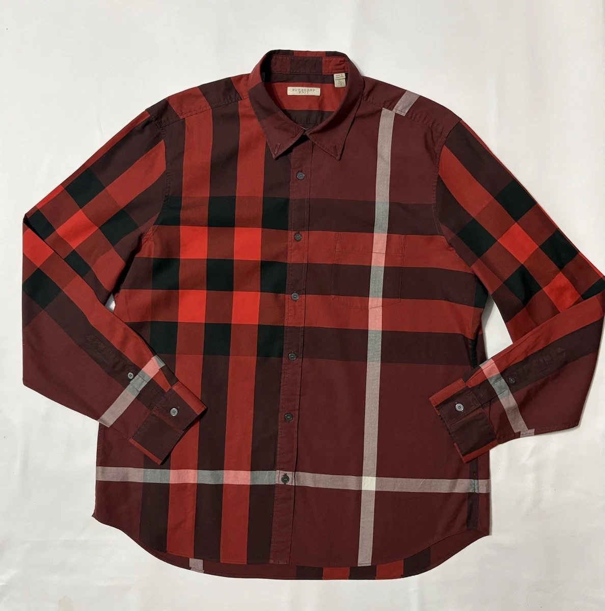 burberry dress shirt ebay Burberry Button-Down Dress Shirts for Men for sale