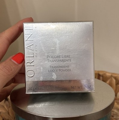 Orlane Transparent Loose Powder Poudre Libre Transparente New Sealed Box Rare  