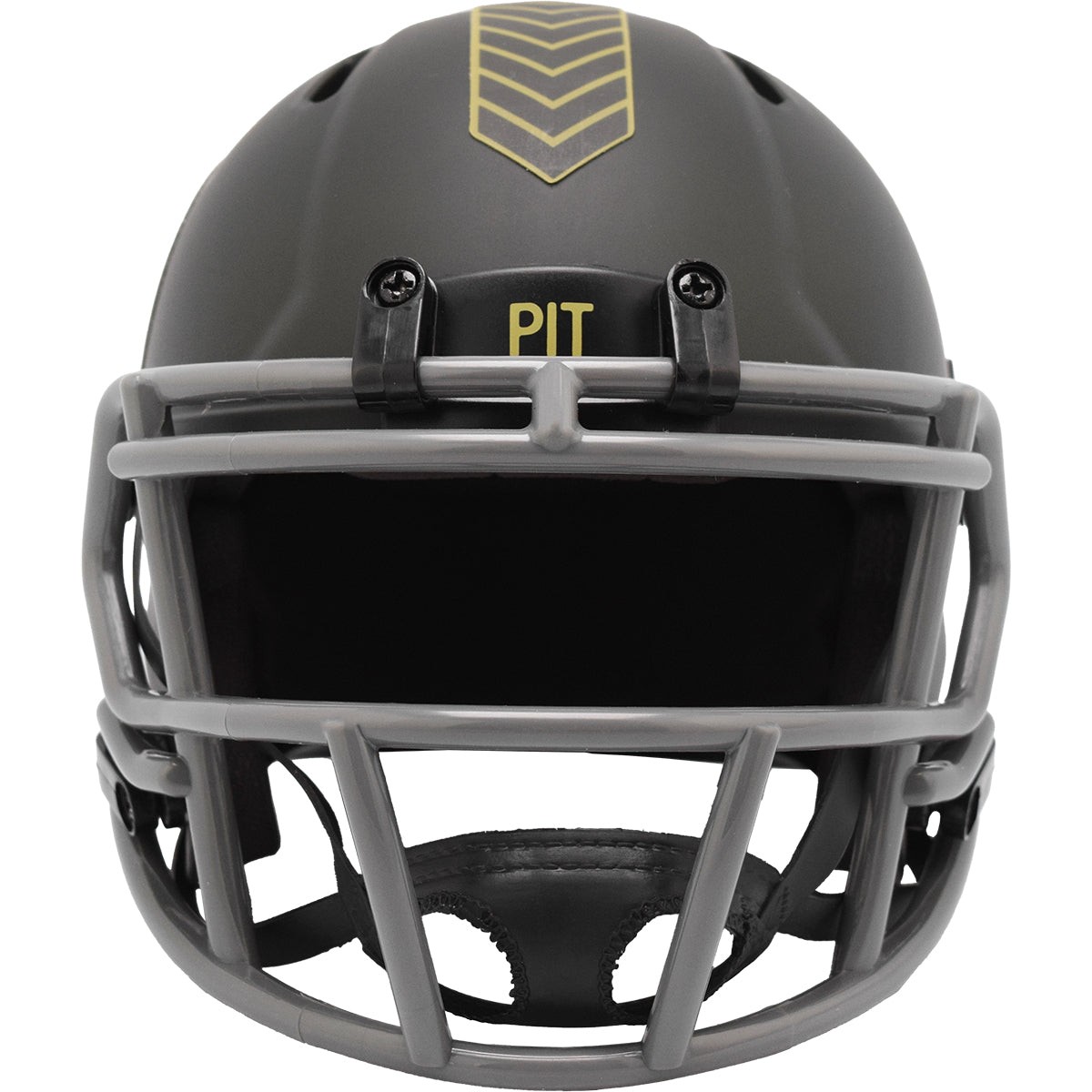 Pittsburgh Steelers Riddell Speed Mini Football Helmet - Salute To