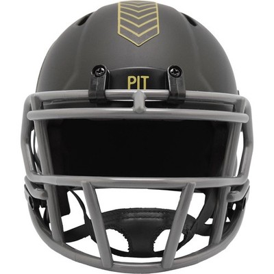 Pittsburgh Steelers Riddell Speed Mini Football Helmet - Salute To