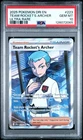 2025 POKEMON DRI EN-DESTINED RIVALS ULTRA RARE #223 TEAM ROCKET'S ARCHER PSA 10