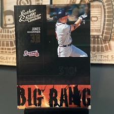 2005 Donruss Leather & Lumber - Big Bang Chipper Jones #BB-5 /2000