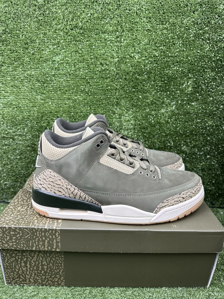 Talla 10.5 - Air Jordan 3 Retro Family Affair DS NUEVO Foto 3 de 4