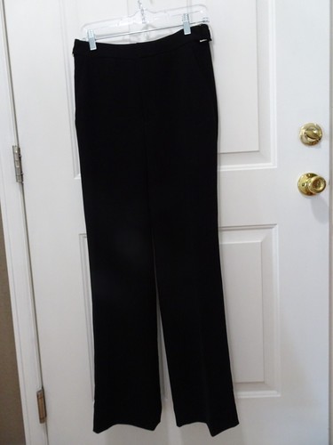 NEW WOMENS DESIGNER RACHEL ROY BLACK DRESS SLACKS PANTS SZ 4, TAG $395.