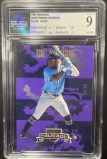 2025 Panini Crusade Purple /99 Tre Morgan Tampa Bay Rays #22 Mint 9  🔥 ⚾️ 