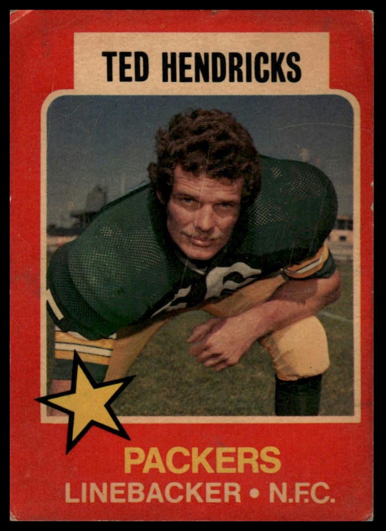 1975 Town Talk Bread #21 Ted Hendricks