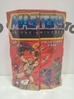 He Man MOTU vntg 1984 Masters of the Universe Collectors case 1 tray AS IS 40700