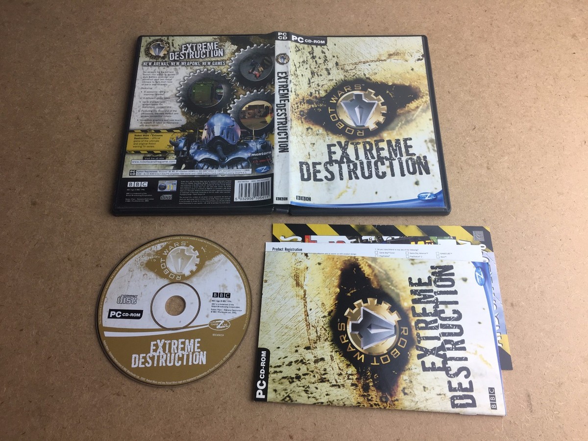 Robot Wars: Extreme Destruction - Microsoft Xbox - PAL - Complet - Très Bon état