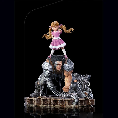 IRON STUDIOS X-Men Wolverine Albert and Elsie-Dee 1/10 Statue Model Figure
