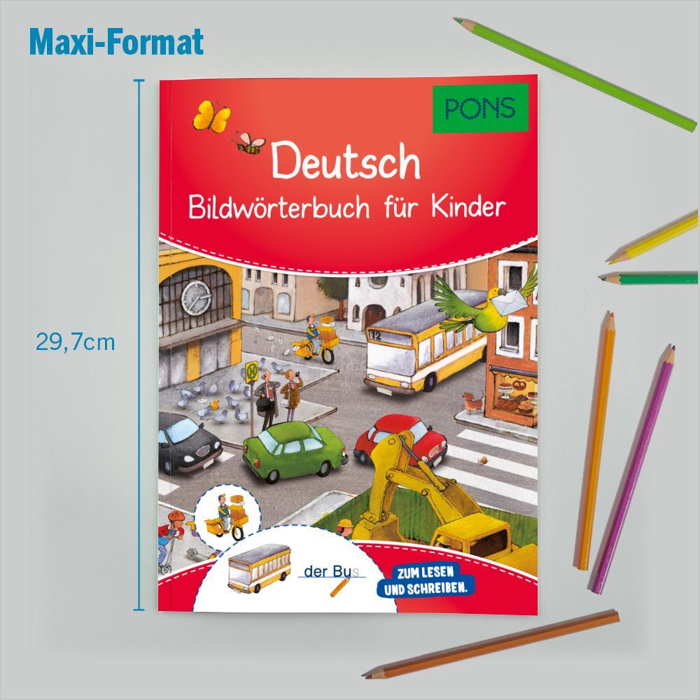 Thumbnail - Pons Bildwörterbuch Deutsch Für Kinder 9783125163690