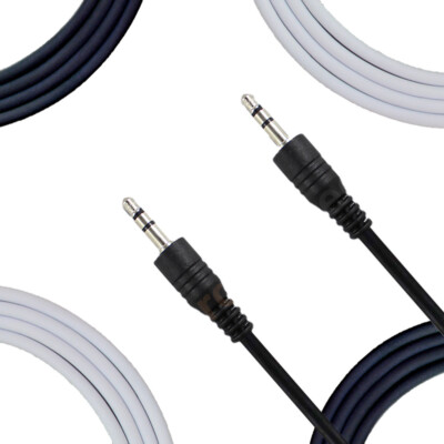 Aux Cable 3.5mm Male to Male Auxiliary Audio Nylon Braided Cord for Car PC Phone