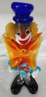 Vintage Murano Glass Clown Figurine 8"