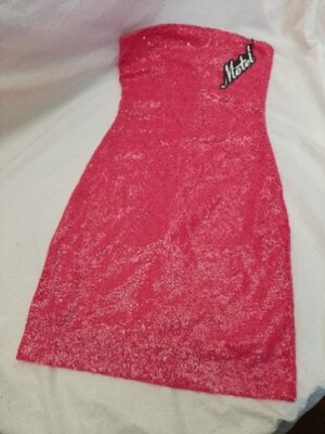 open lace back dress Backless Red Disc Sequin Mini Dress | Corine