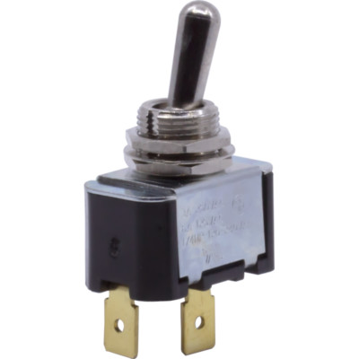 Toggle Switch, Fender , Standby, SPST, On-Off, Long bat, Tabs