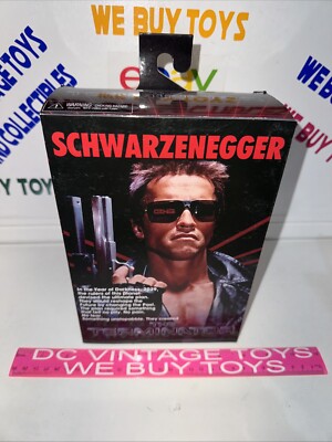 NECA Terminator T-800 Ultimate 7'' ARNOLD SCHWARZENEGGER Action Figure Tech Noir