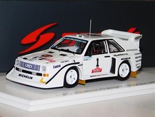 Spark Audi Quattro Sport S1 E2 N 1 Winner Rally Olympus 1975 H.mikkola A.hertz 1:43 S7896