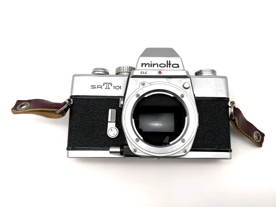 Minolta SRT 101 Spiegelreflexkamera 35mm analog SLR Body Gehäuse
