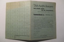 Znaczki Księga kolekcjonerska Spółdzielnia mieszkaniowa Coburg lata 1950. 