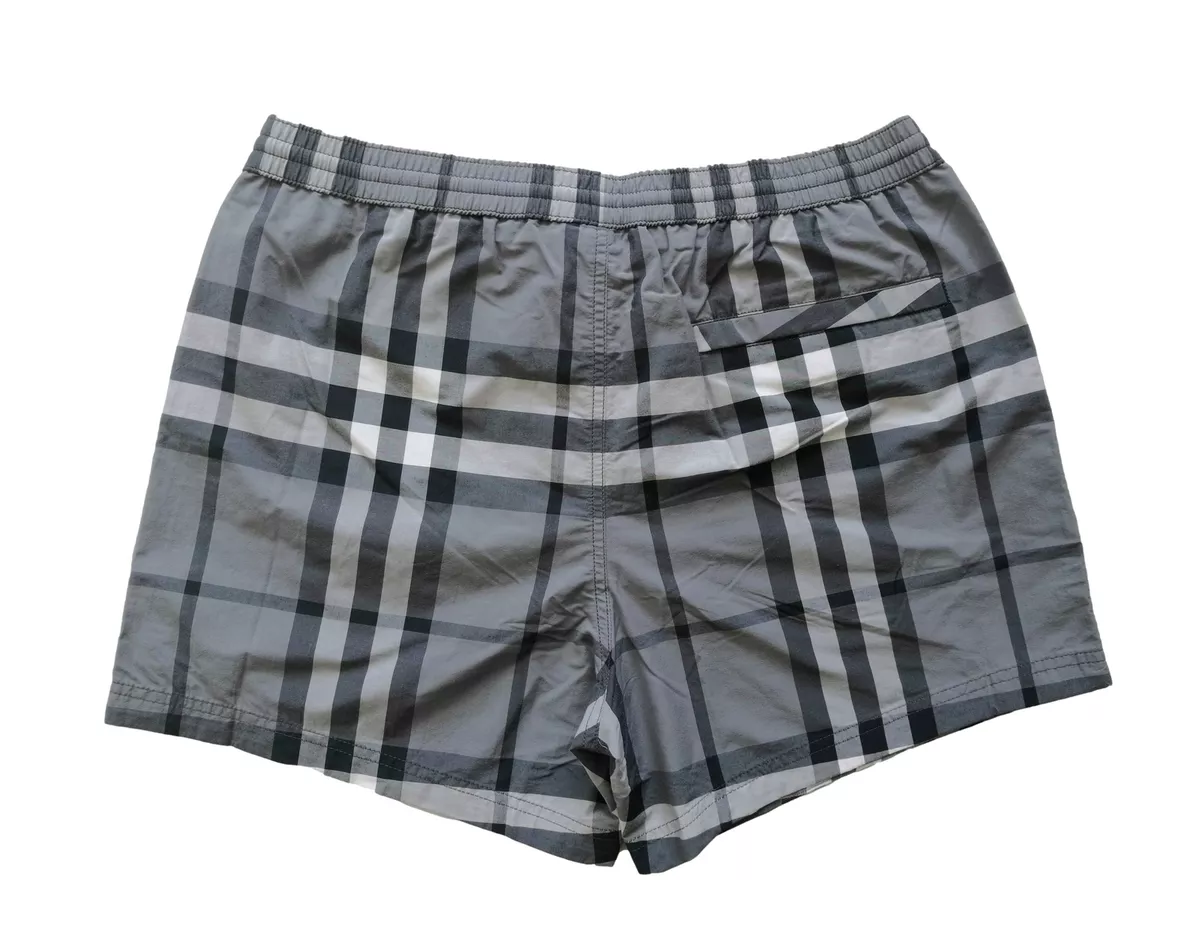 BURBERRY men s boxer midi swimsuit GRAY size L. eBay