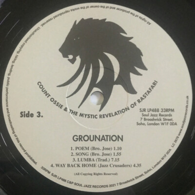 Count Ossie & Mystic Revelation Of Rastafari - Grounation (3xLP