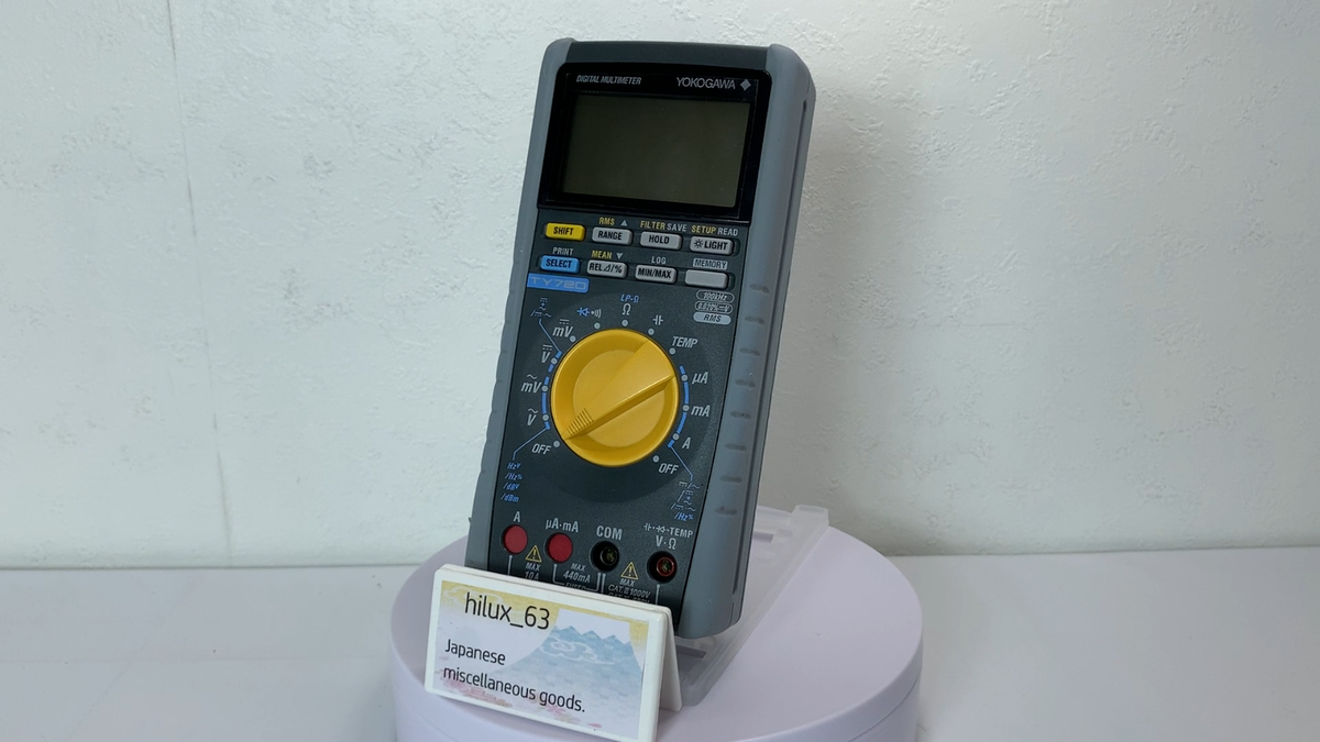 YOKOGAWA TY720 4.5-digit Digital Multimeter Working Tester Japan