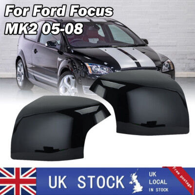 Right Side Door Wing Mirror Cover Cap For Ford Focus Mk2 2005-2008 - Primed Ready To Paint