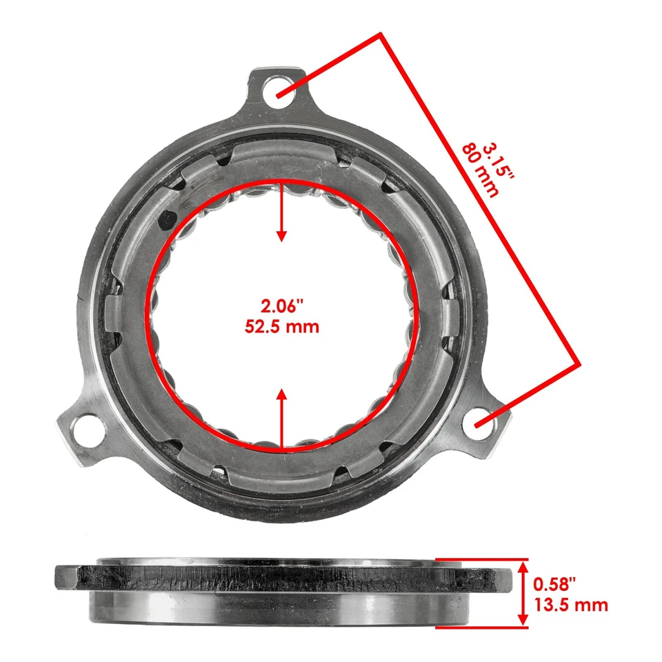 Starter Clutch Torque Idler Gear Gasket For Polaris RZR 4 XP 900/RZR XP 900 2013 - Image 2 of 4