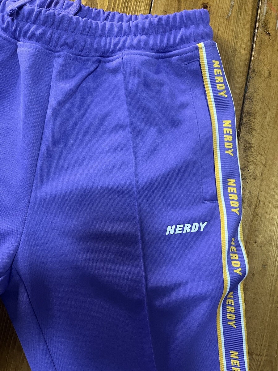 Nerdy Woman's Track Pants Purple Size Medium | eBay