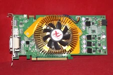 XpertVision Nvidia GeForce 9600 GT Sonic, 512MB DDR3, PCI Express Graphics Card.