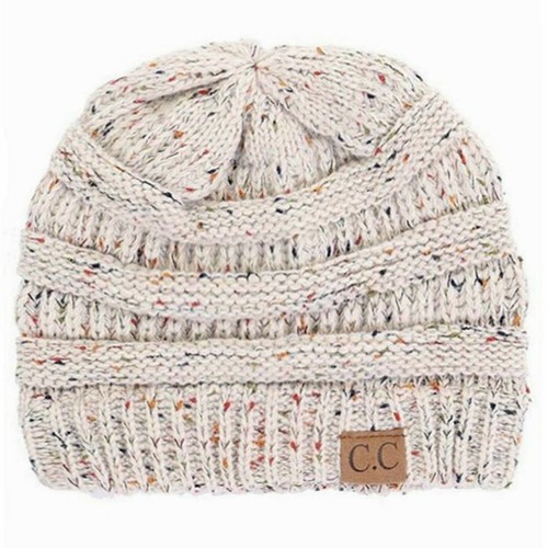 C.C Confetti Unisex Cable Knit Thick Soft Warm Winter Beanie Hat - 第 21/26 張圖片
