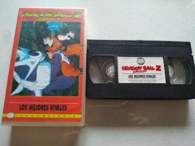 Dragon Ball Z Los Mejores Rivales Akira Toriyama Pelicula VHS Tape Español