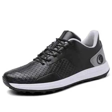 Men Outdoor Golf Shoes Professional Golfing Lightweight Breathability Footwears