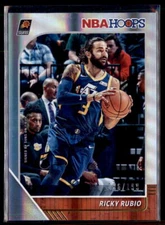 2019-20 Panini Hoops Silver /199 Ricky Rubio Phoenix Suns #189 