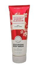 Bath Body Works JAPANESE CHERRY BLOSSOM Moisturizing Body Wash 10 oz