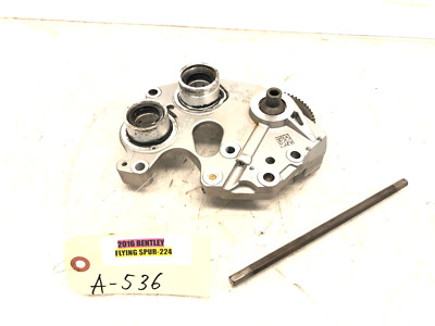 2014-2018 BENTLEY FLYING SPUR 4.0L V8 ENGINE TIMING CHAIN DRIVE SHAFT PLATE GEAR