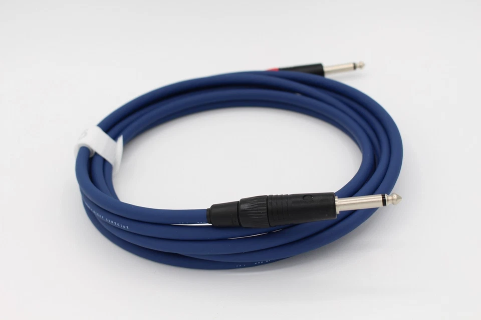 Cable de altavoz de 7' ~ Evidence Audio Siren II 7 pies enchufes dorados o de níquel ~ BOLSA GRATIS Foto 3 de 4