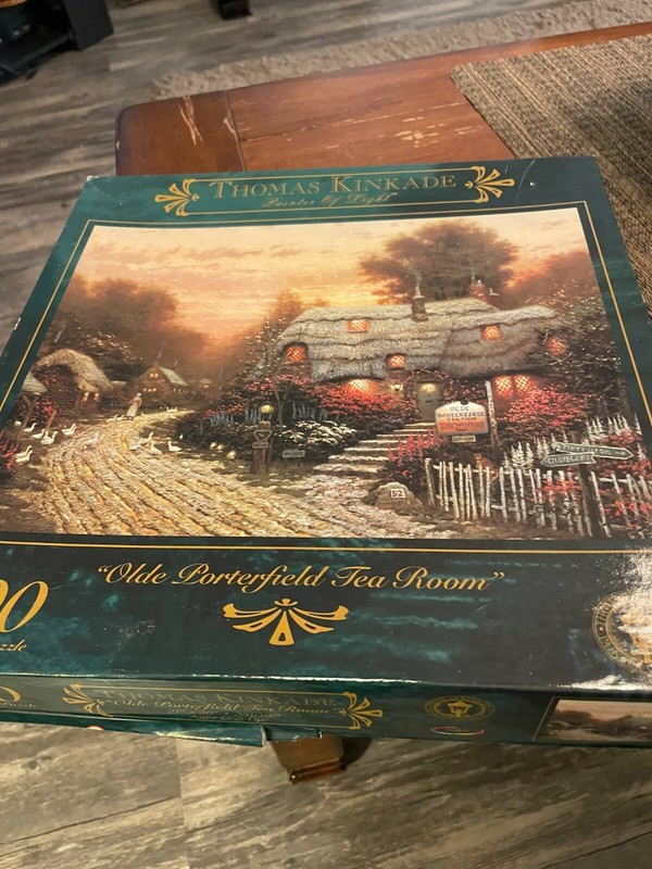 1000 piece Ceaco Thomas Kinkade Jigsaw Puzzle- complete!