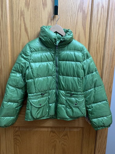 EUC Weekend MaxMara Green Puffer Coat 