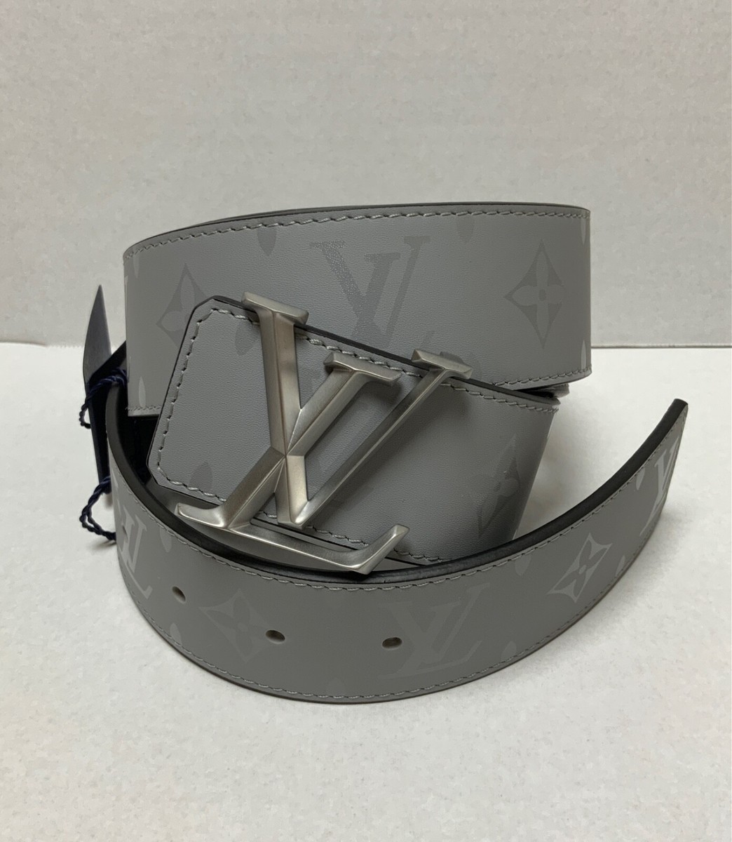 Louis Vuitton Reversible Monogram Belt Silver Black 40mm  display picture 1