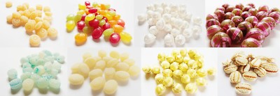 Bonbon Bonbons Auswahl der Firma Edel von süß bis scharf und lecker alles da !