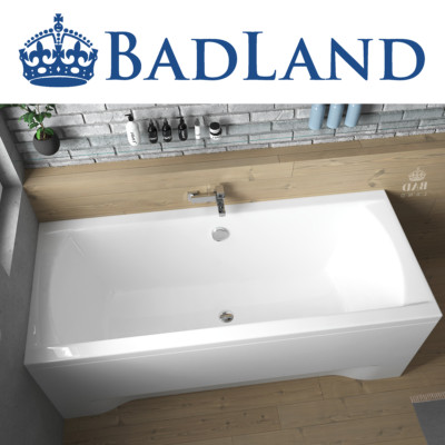 Badewanne In 170x75/ 180x80/ 190x90 Rechteck Schürze GRATIS WANNE ACRYL