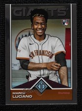 2024 Topps Transcendent Collection Icons Chrome Marco Luciano #80 0lj0