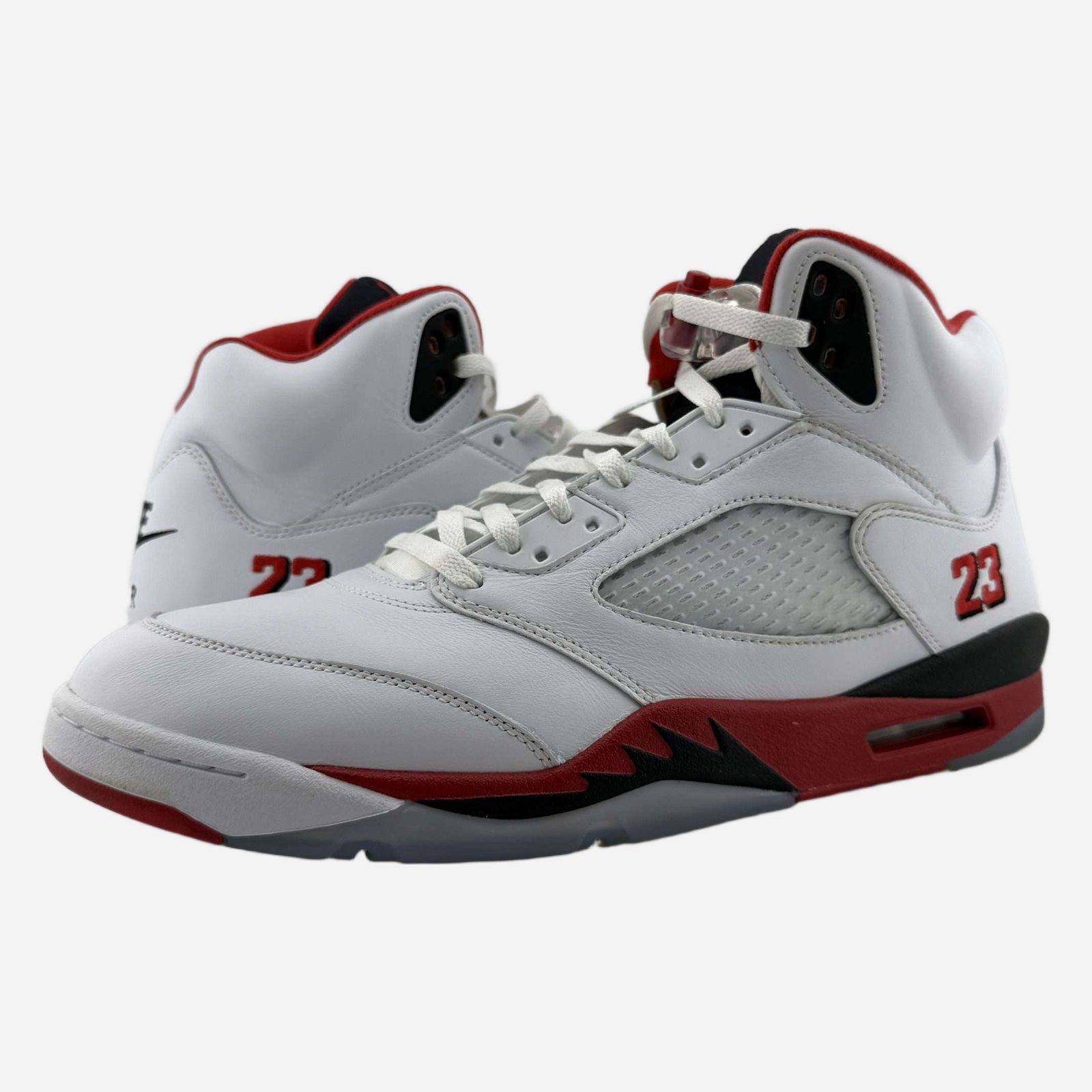 Nike Air Jordan 5 Fire Red Black Tongue US 15 Used with Box