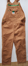 Liberty Brown Canvas Overalls Size 34x32 Exc. Condition. Appear hardly worn.