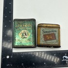 Antique Pattersons Tuxedo Tobacco Tin Metal Empty & SLICED PLUG 54 Weisert TIN — photo 5