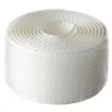 Velcro Brand 186541 Reclosable Fastener, No Adhesive, 150 Ft, 1 In W, White