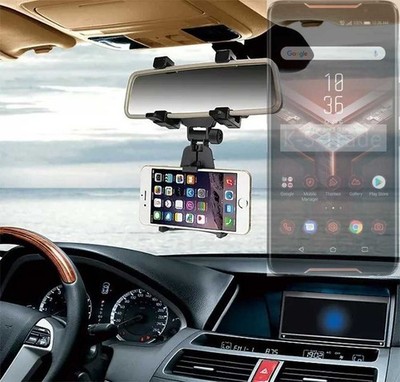 Autohalterung Rückspiegel für Asus ROG Phone 2 Smartphone Halter Spiegelhalter