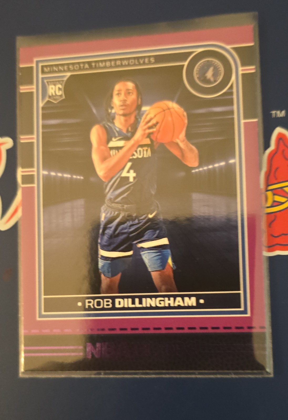 2024-25 Panini Nba Hoops - Rookies Robert Dillingham #238 Purple (RC)