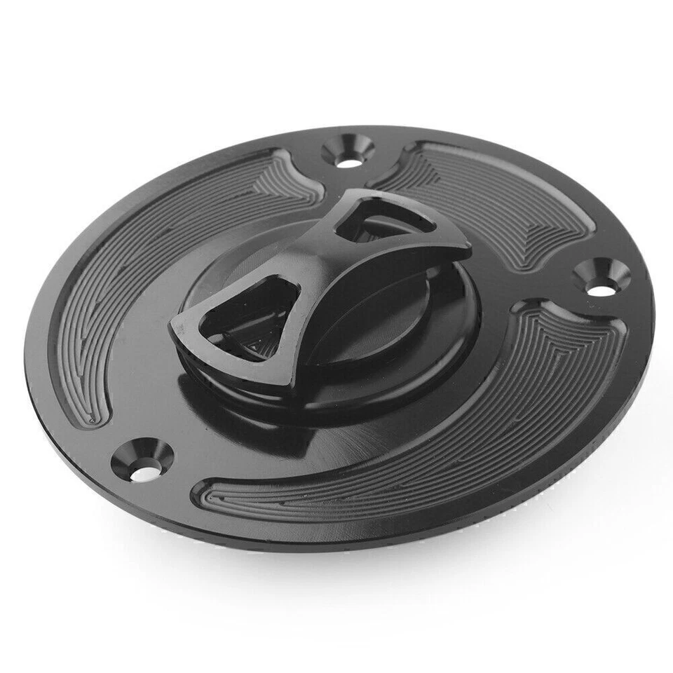 CNC Fuel Gas Tank Cap Cover Fit Suzuki GSXR 600 750 1000 SV650S SV1000 GSXR 1300 - Image 4 of 4