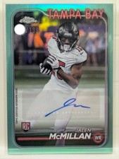 2024 Topps Chrome Base Variation Jalen McMillan  Tampa Bay RC Auto /199 #RA-JM